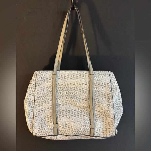 Guess Gray Tote Bag/Purse - Picture 2 of 9